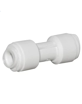 Σύνδεσμος Πλαστικός Παροχής Νερού ΕΥΘΕΙΟΣ Φ6.3mm-Φ6.3mm